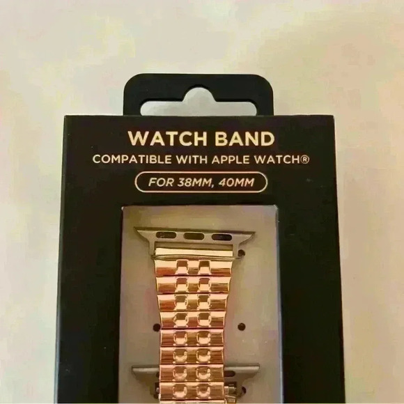 Rose Gold Apple Watch Band - Picture 3 of 3